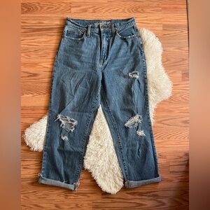 Universal Thread Distressed Vintage Straight Leg Jeans Size 10